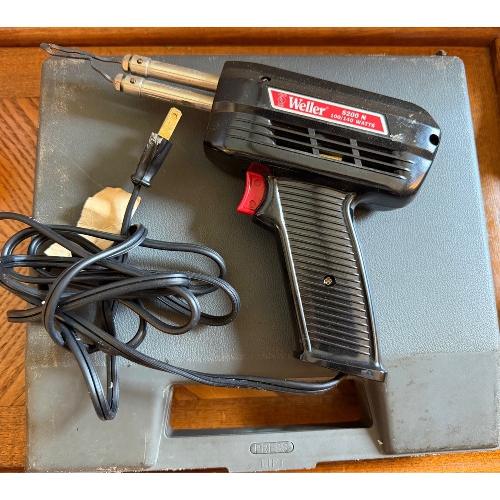 Weller 8200 N 100/140W Soldering Gun Iron with Box Tested And Works